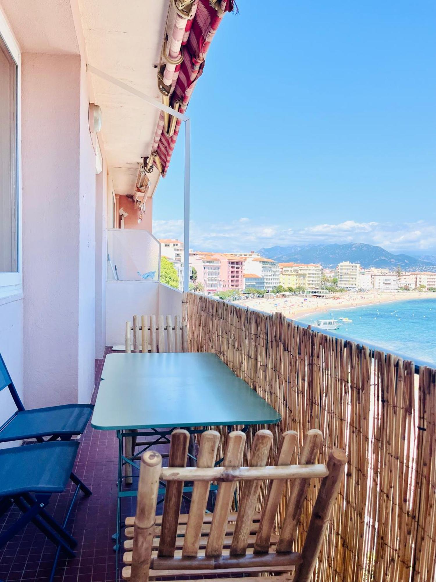 Front De Mer Beau T3 Climatise Balcon Parking Ajaccio Ajaccio (Corsica) Exterior foto